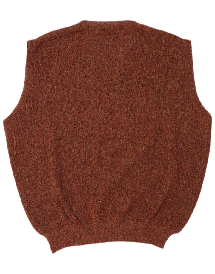 CARBERY IRELAND Mens Vest Tank Top 2XL Brown