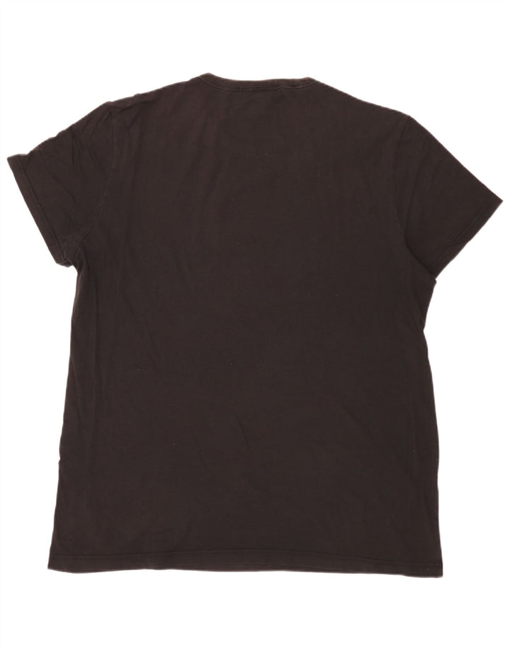 G-Star Mens Graphic T-Shirt Top 2XL Black Cotton