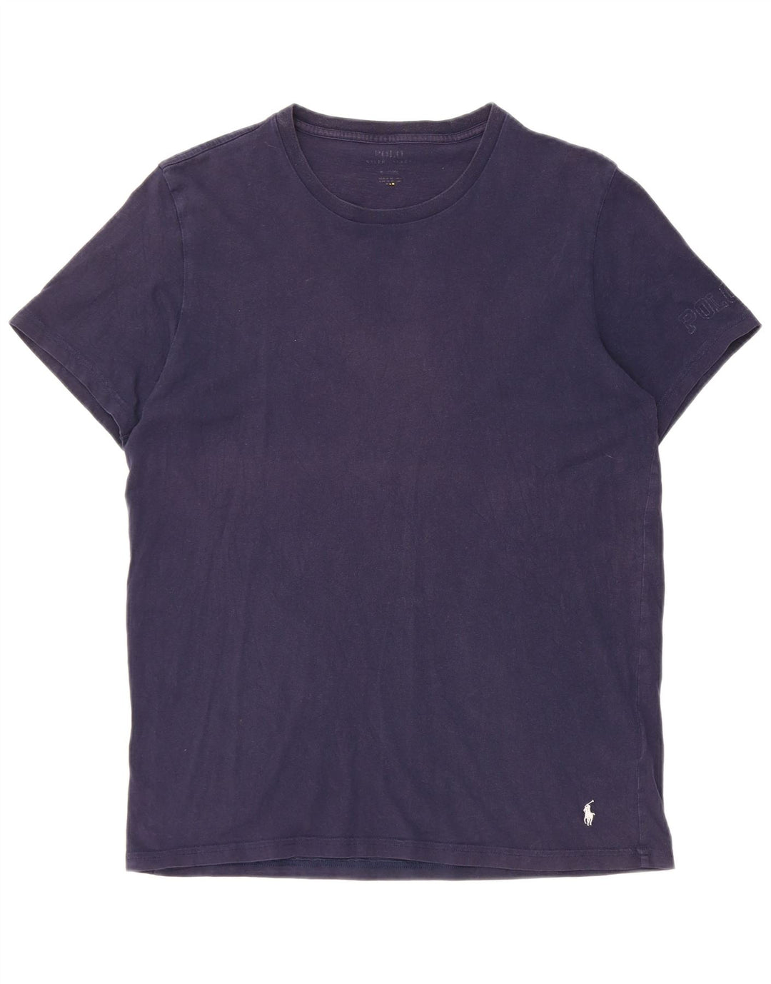 Polo Ralph Lauren Mens T-Shirt Top Medium Navy Blue