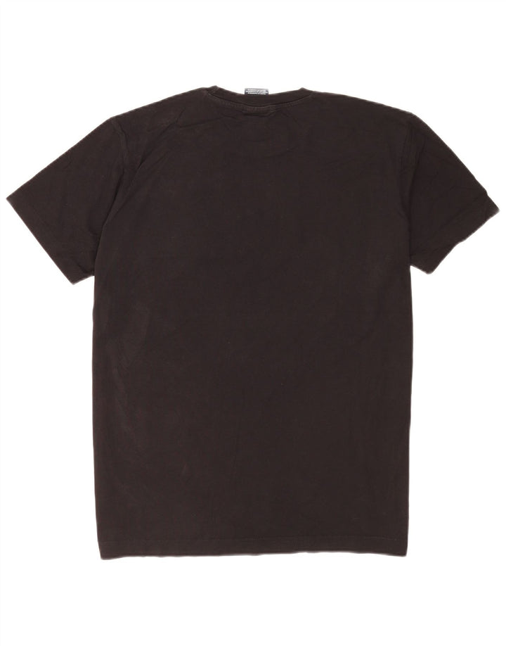 Champion Mens Graphic T-Shirt Top Small Black Colourblock