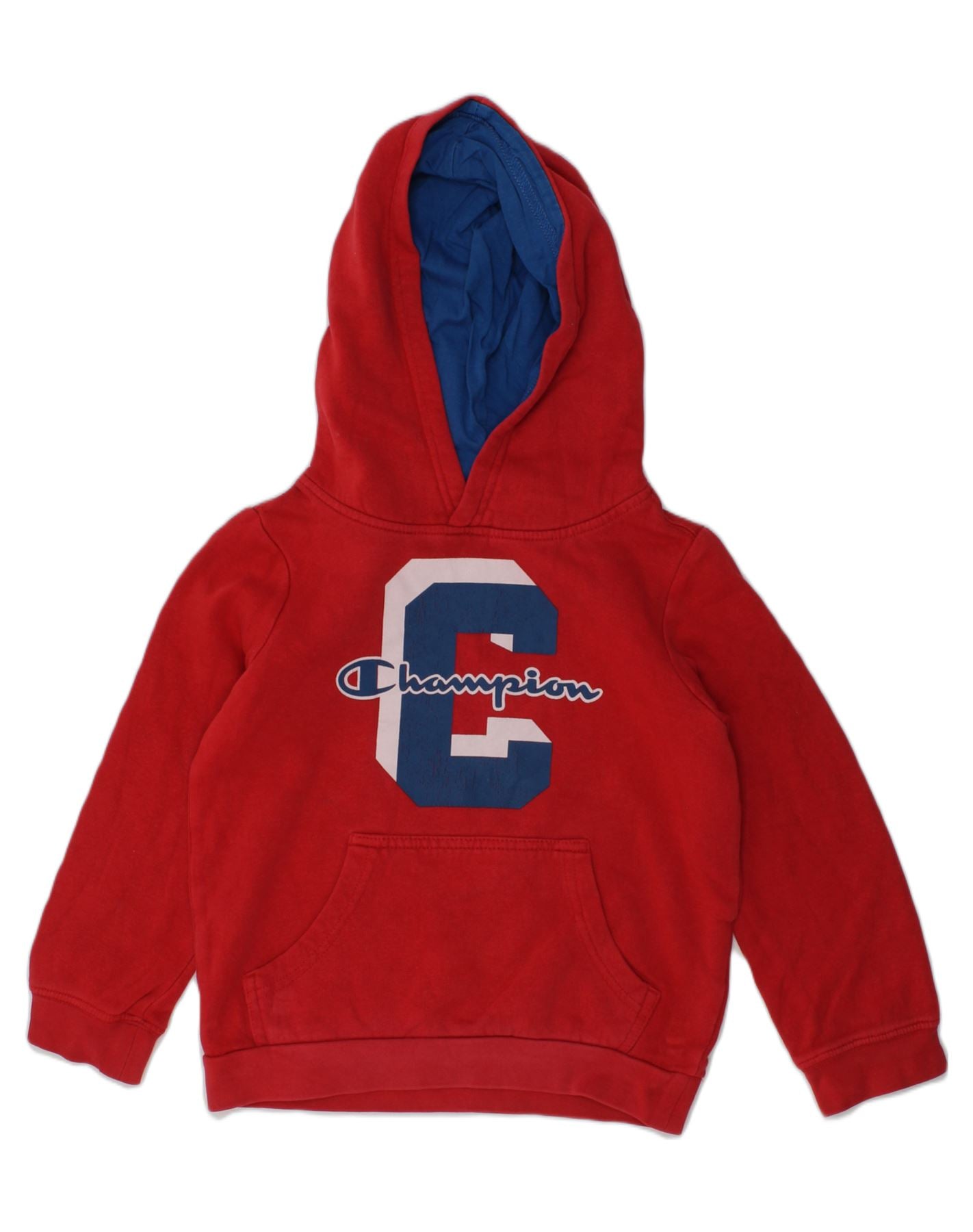 Red boys hot sale champion hoodie