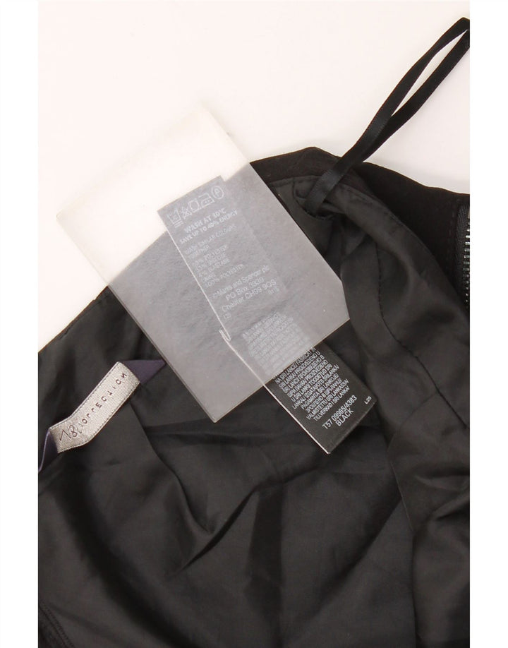 Marks & Spencer Womens Pencil Skirt UK 10 Small W28 Black Polyester