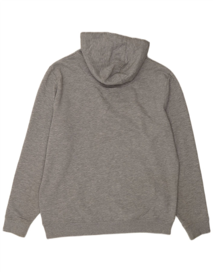 U.S. POLO ASSN. Mens Graphic Hoodie Jumper XL Grey Cotton