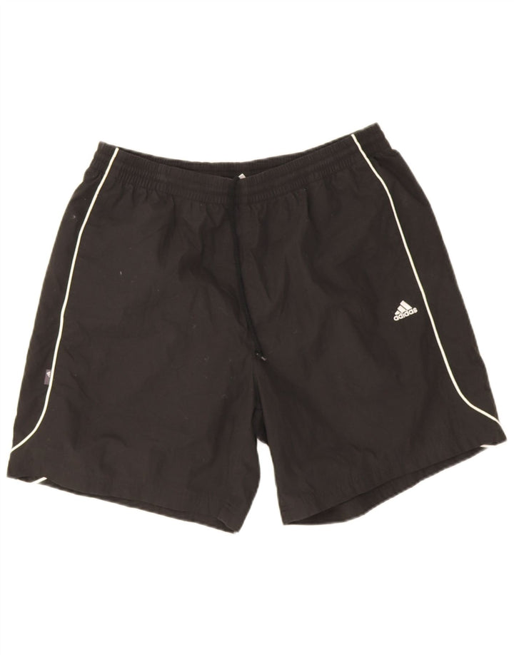 Adidas Mens Sport Shorts Large Black Polyester