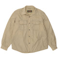 INVICTA Mens Bomber Jacket UK 40 Large Beige Polyamide
