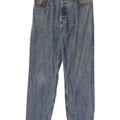 Timberland Mens Straight Jeans W34 L32 Blue Cotton