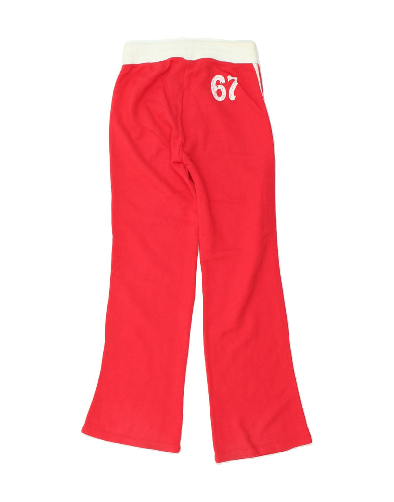 CONVERSE Girls Graphic Tracksuit Trousers 13-14 Years Red Cotton | Vintage Converse | Thrift | Second-Hand Converse | Used Clothing | Messina Hembry 