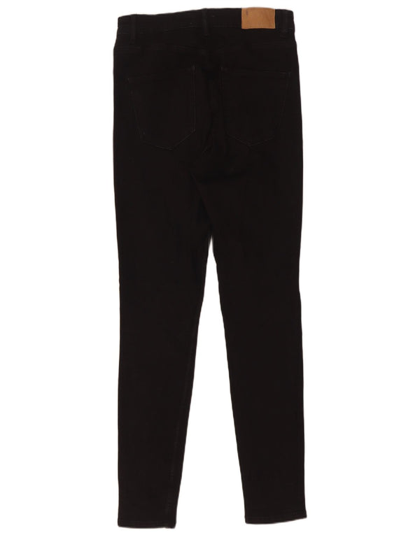 Zara Womens Skinny Jeans EU 38 Small W28 L29 Black Cotton