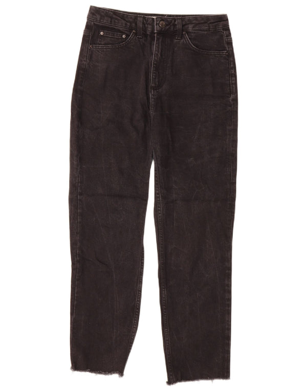 Topshop Womens Tapered Jeans W28 L26 Black