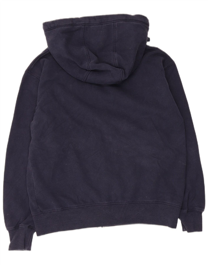 Fat Face Mens Zip Hoodie Sweater Small Navy Blue Cotton