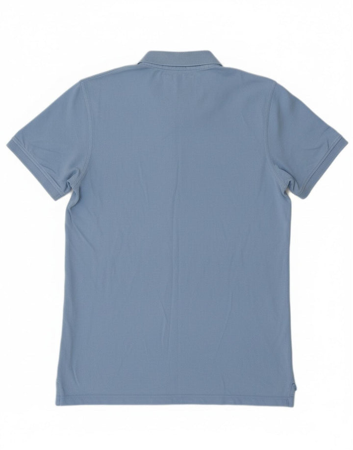 Crew Clothing Mens Polo Shirt Large Blue Cotton