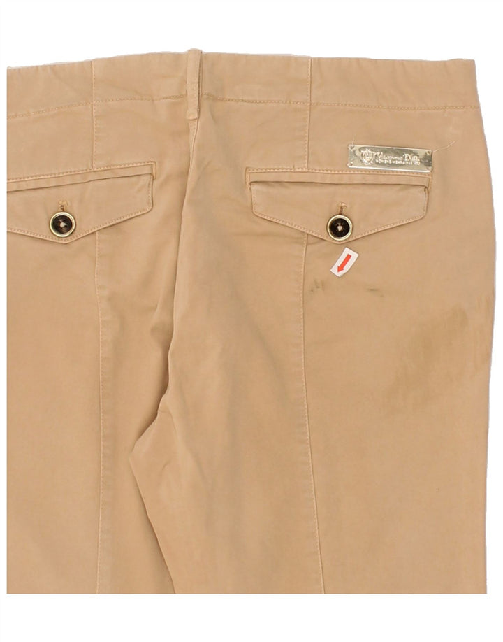 MASSIMO DUTTI Womens Slim Chino Trousers EU 38 Medium W30 L30 Beige Cotton Vintage Massimo Dutti and Second-Hand Massimo Dutti from Messina Hembry 