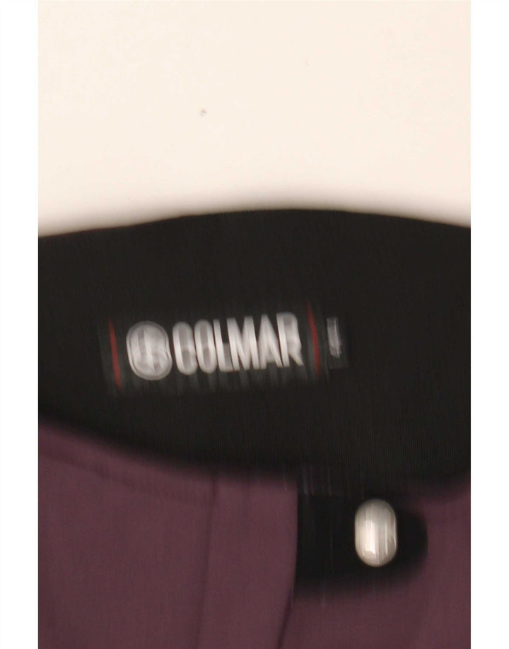 Colmar Womens Windbreaker Trousers IT 44 Medium W32 L31 Purple Colourblock