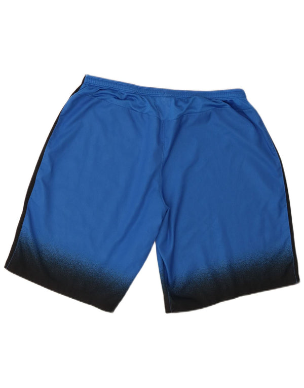 Nike Mens Dri Fit Sport Shorts Large  Blue Colourblock Polyester