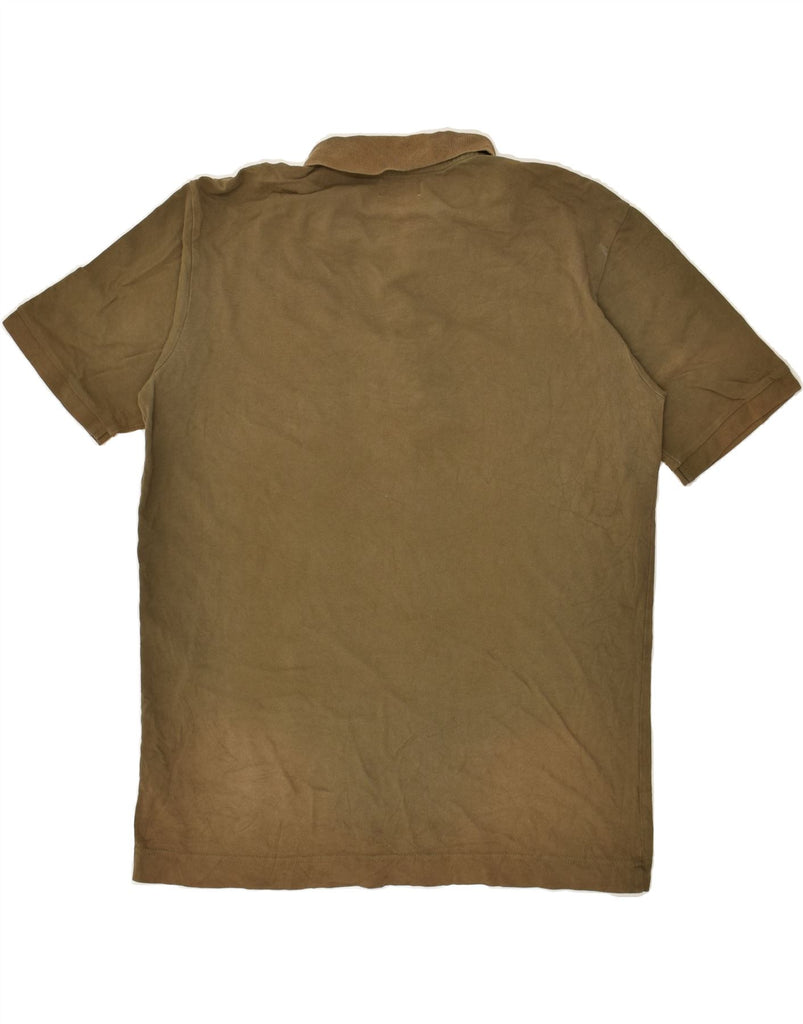 KAPPA Mens Slim Polo Shirt XL Khaki Cotton | Vintage Kappa | Thrift | Second-Hand Kappa | Used Clothing | Messina Hembry 