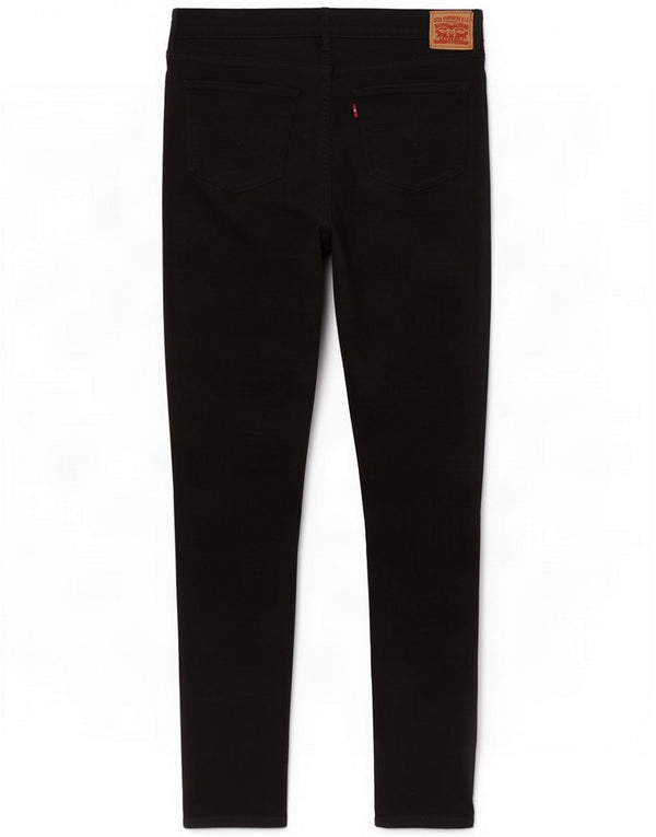 Levi's Womens Skinny Jeans W33 L30 Black Cotton