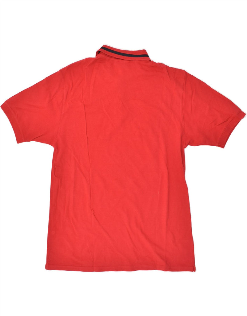 DIADORA Mens Polo Shirt XL Red Cotton | Vintage Diadora | Thrift | Second-Hand Diadora | Used Clothing | Messina Hembry 