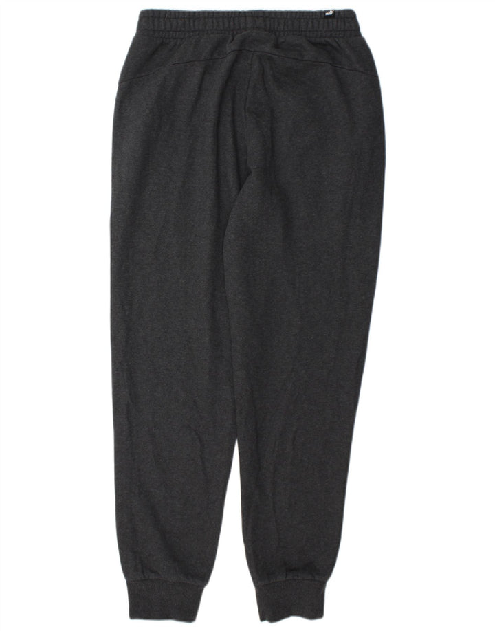 Puma Mens Tracksuit Trousers Joggers Medium  Grey Cotton