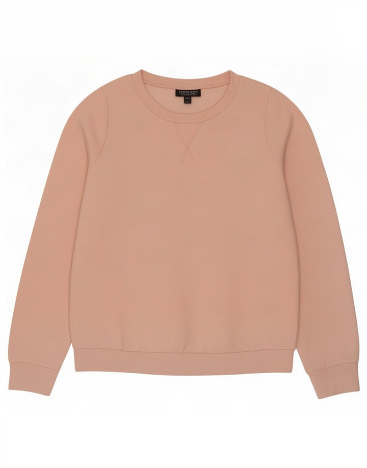 Topshop Womens Sweatshirt Jumper UK 10 Small Pink