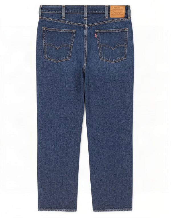 Levi's Mens 514 Straight Jeans W38 L30 Blue Cotton
