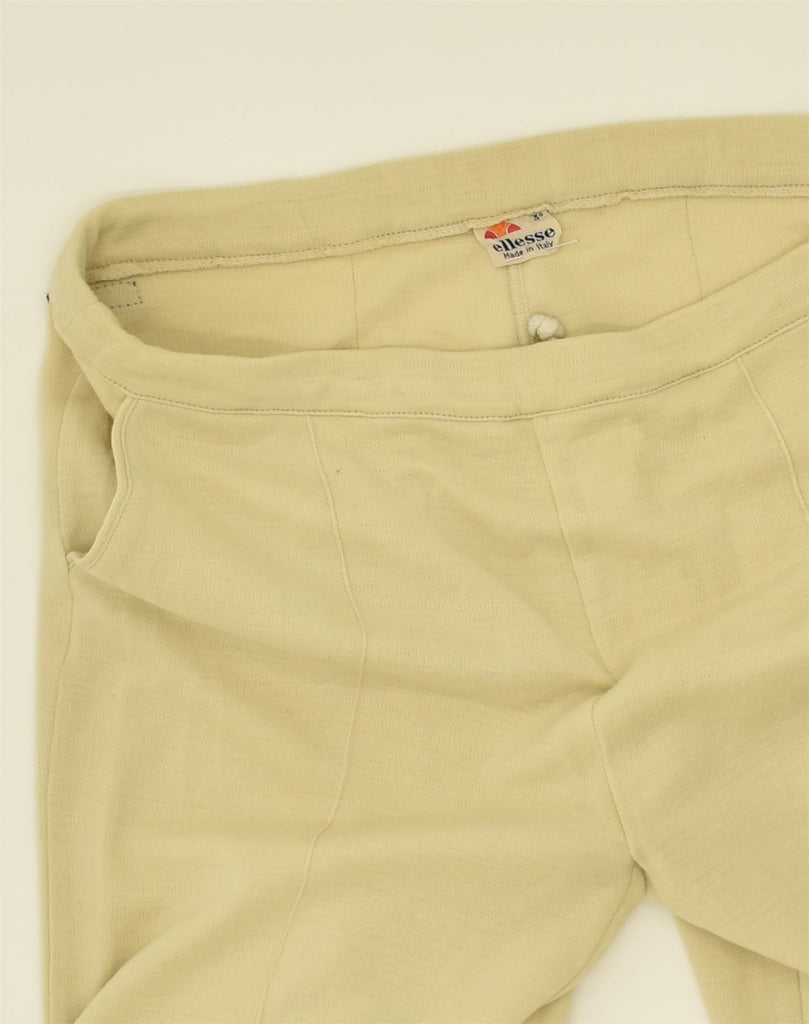 ELLESSE Womens Bootcut Chino Trousers W36 L32 Beige | Vintage Ellesse | Thrift | Second-Hand Ellesse | Used Clothing | Messina Hembry 