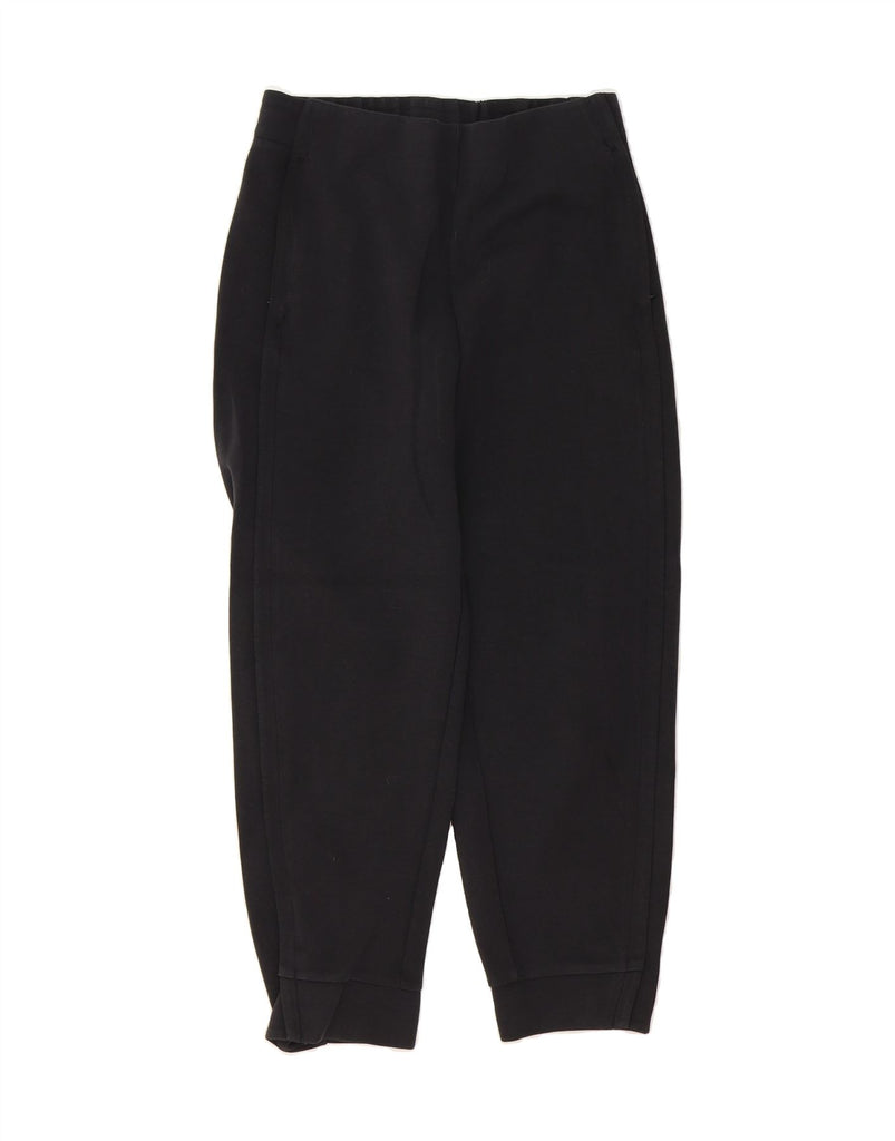 ADIDAS Womens Tracksuit Trousers Joggers UK 12/14 Medium  Black Cotton Vintage Adidas and Second-Hand Adidas from Messina Hembry 