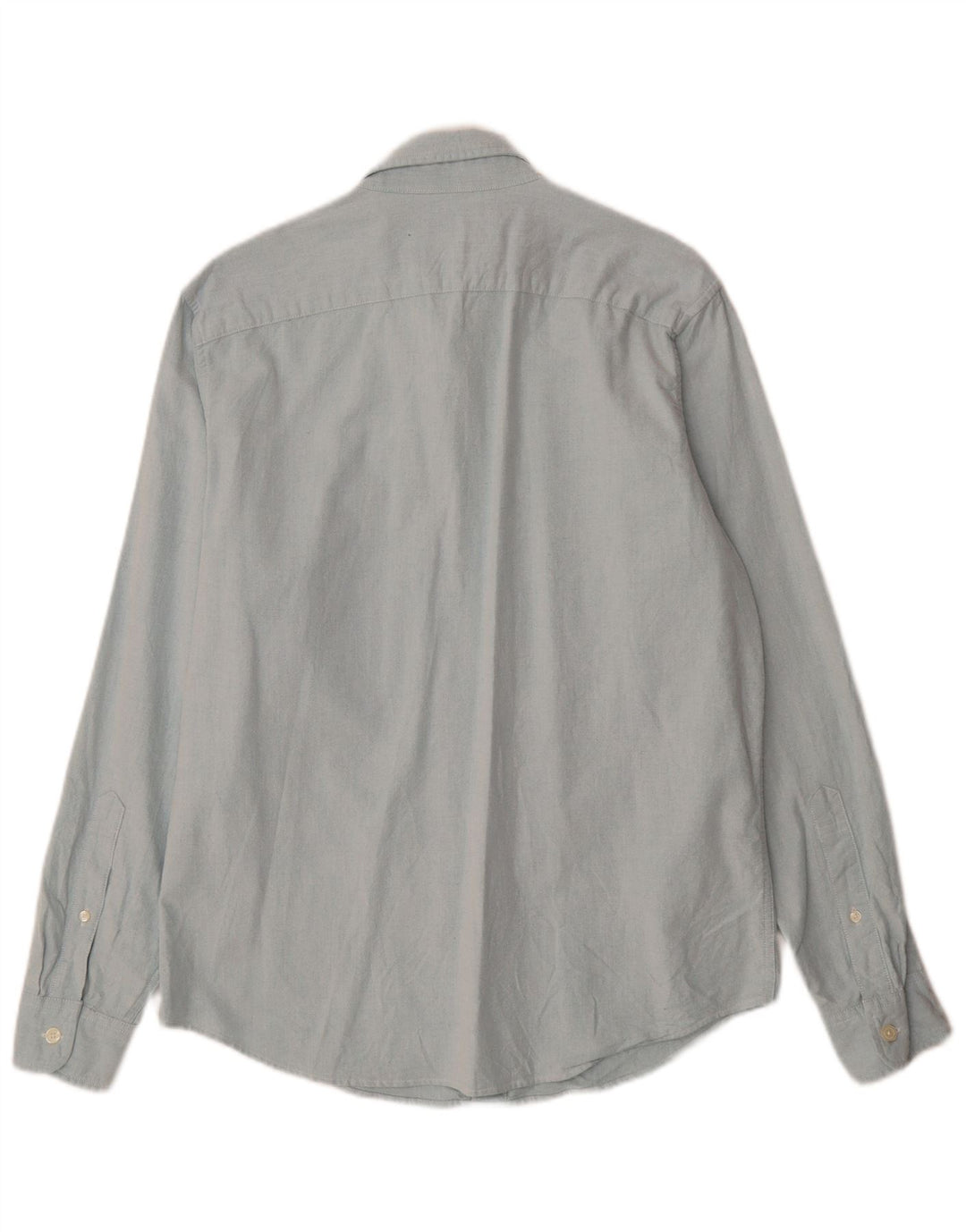 Abercrombie & Fitch Mens Stretch Shirt Large Blue Cotton