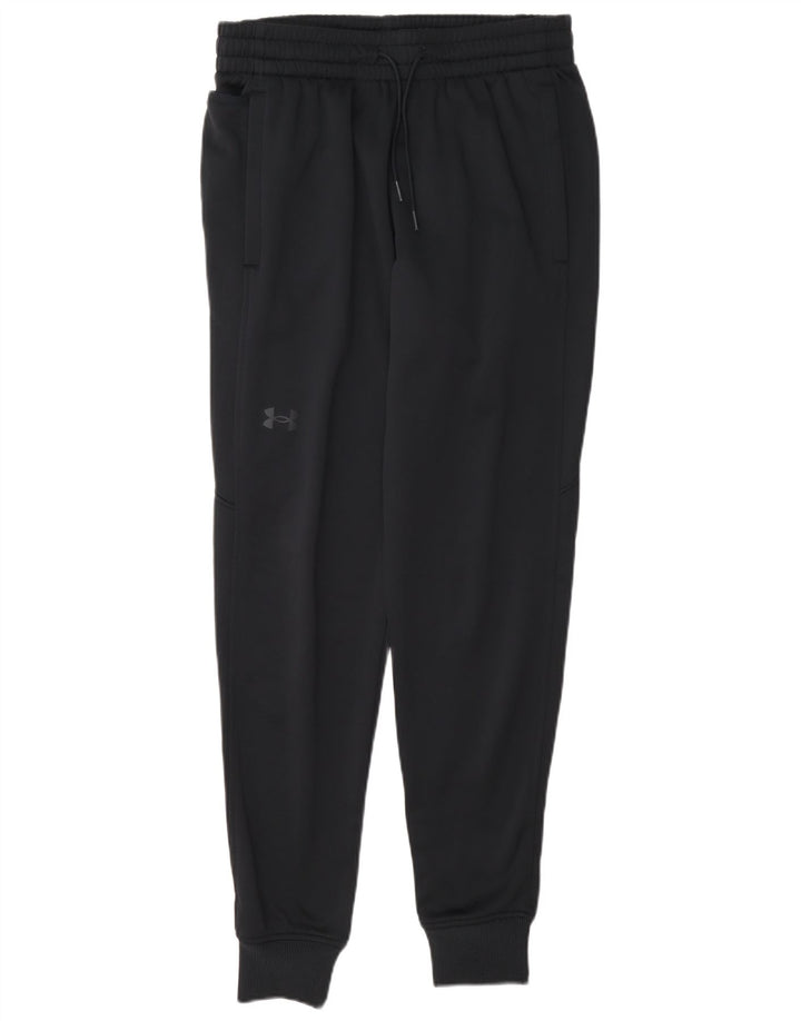 Under Armour Mens Tracksuit Trousers Joggers Medium Navy Blue Polyester