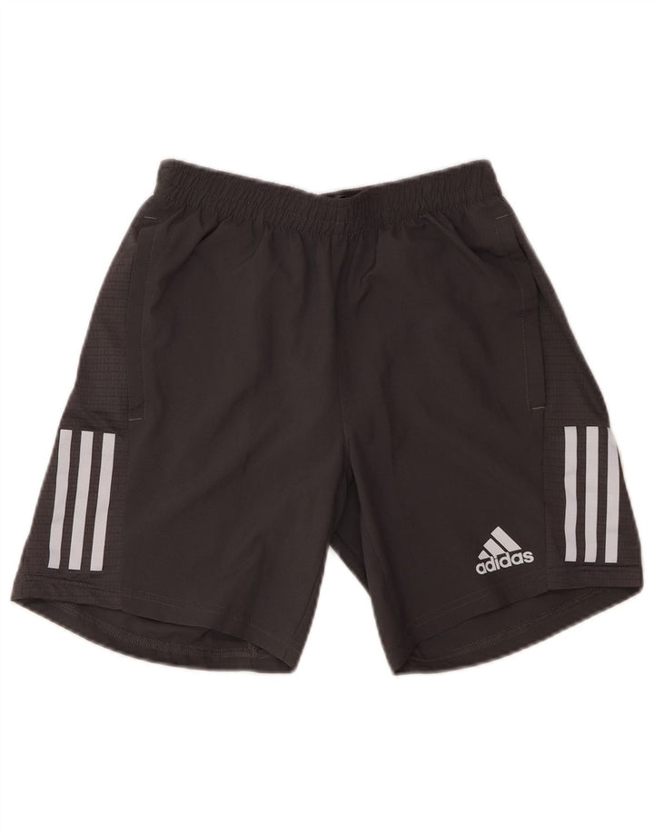 Adidas Mens Aeroready Sport Shorts Small  Grey Polyester
