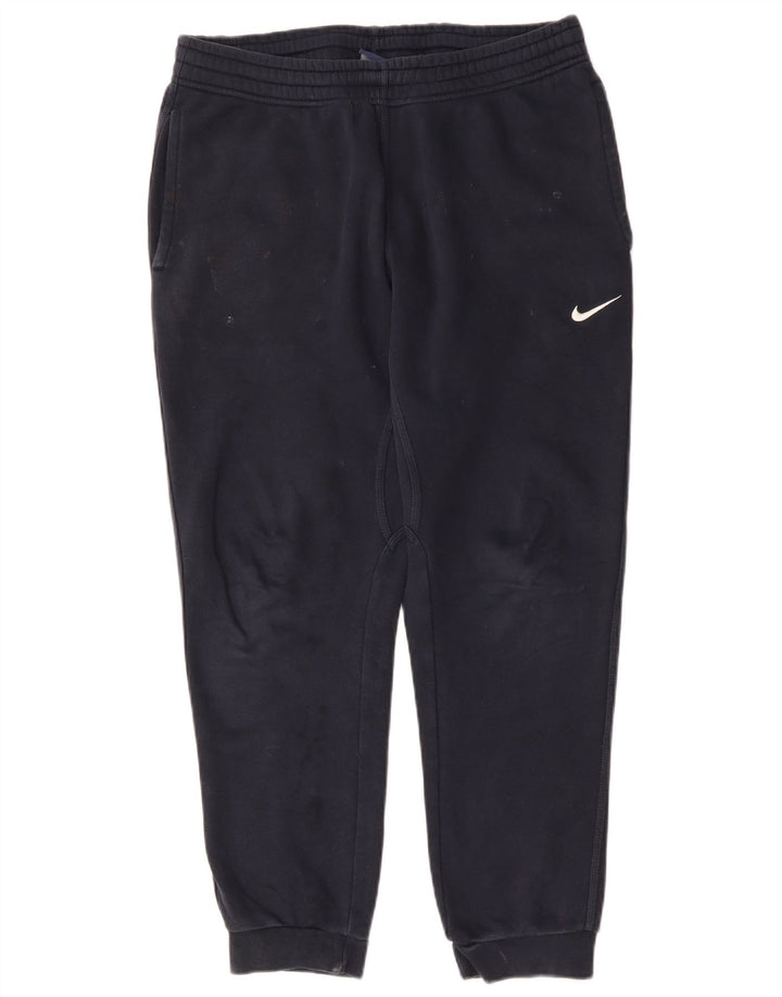 Nike Mens Tracksuit Trousers Joggers Large  Navy Blue Cotton