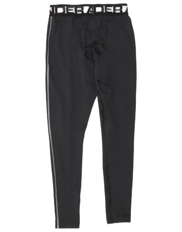 Under Armour Mens Graphic Leggings Medium Black Polyester