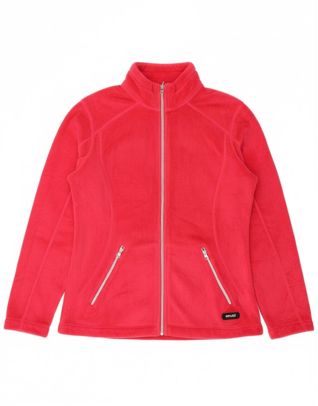 Brugi Womens Fleece Jacket UK 18 XL Pink Polyester