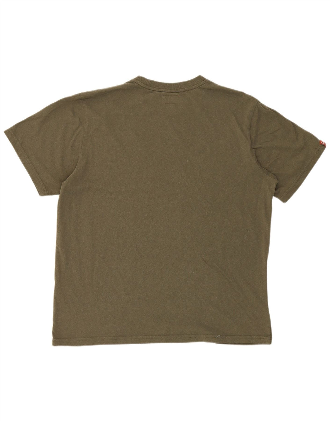 SUPERDRY Womens T-Shirt Top UK 20 2XL Khaki