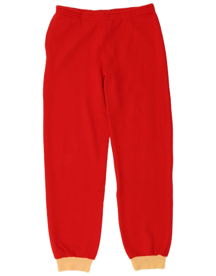 Vintage Mens Full Tracksuit EU 48 Medium  Red Colourblock Cotton