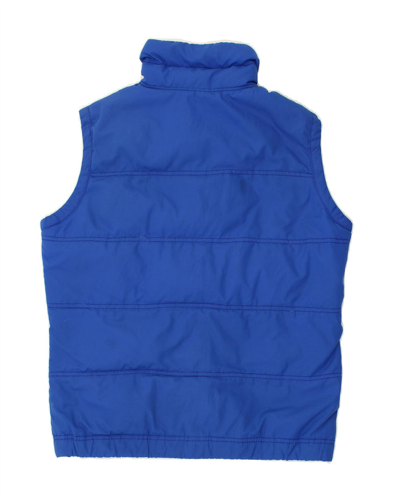 HOLLISTER Mens Padded Gilet UK 36 Small Blue Polyester | Vintage Hollister | Thrift | Second-Hand Hollister | Used Clothing | Messina Hembry 