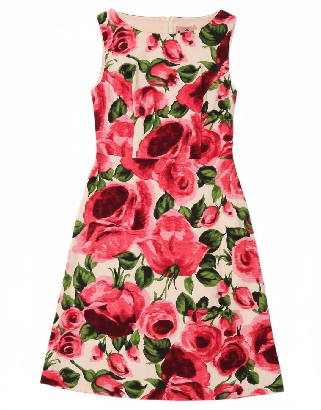 PHASE EIGHT Womens A-Line Dress UK 10 Small  Multicoloured Floral