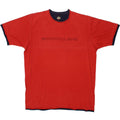 BROOKSFIELD Mens Graphic T-Shirt Top XL Red Cotton Vintage Brooksfield and Second-Hand Brooksfield from Messina Hembry 