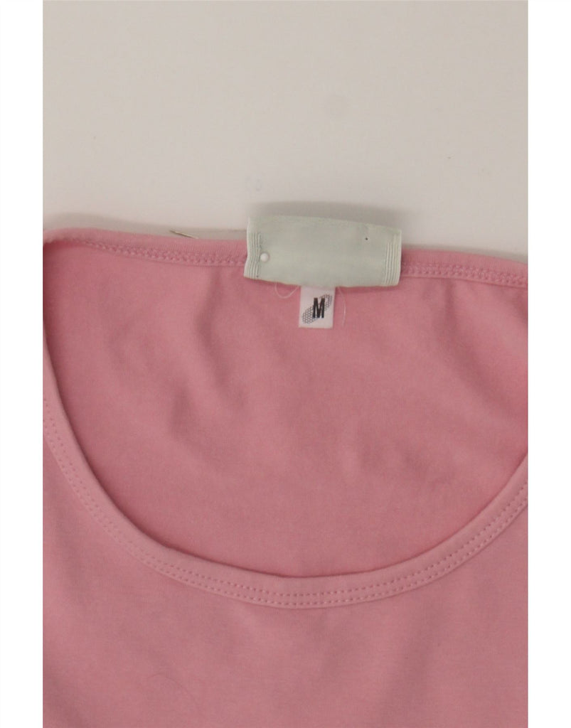 ASICS Girls T-Shirt Top 11-12 Years Medium Pink Cotton Vintage Asics and Second-Hand Asics from Messina Hembry 