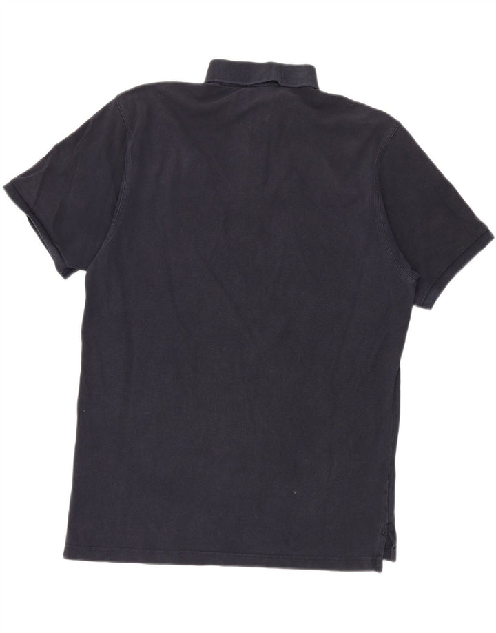 Gant Mens Polo Shirt XL Navy Blue Cotton