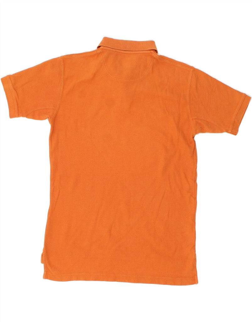 TIMBERLAND Mens Polo Shirt Medium Orange Cotton Vintage Timberland and Second-Hand Timberland from Messina Hembry 