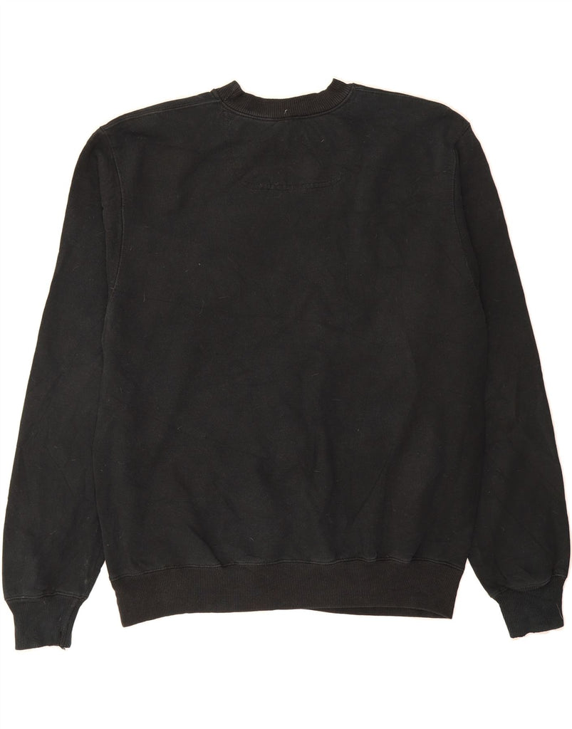 CHAMPION Mens Sweatshirt Jumper Medium Black Cotton Vintage Champion and Second-Hand Champion from Messina Hembry 