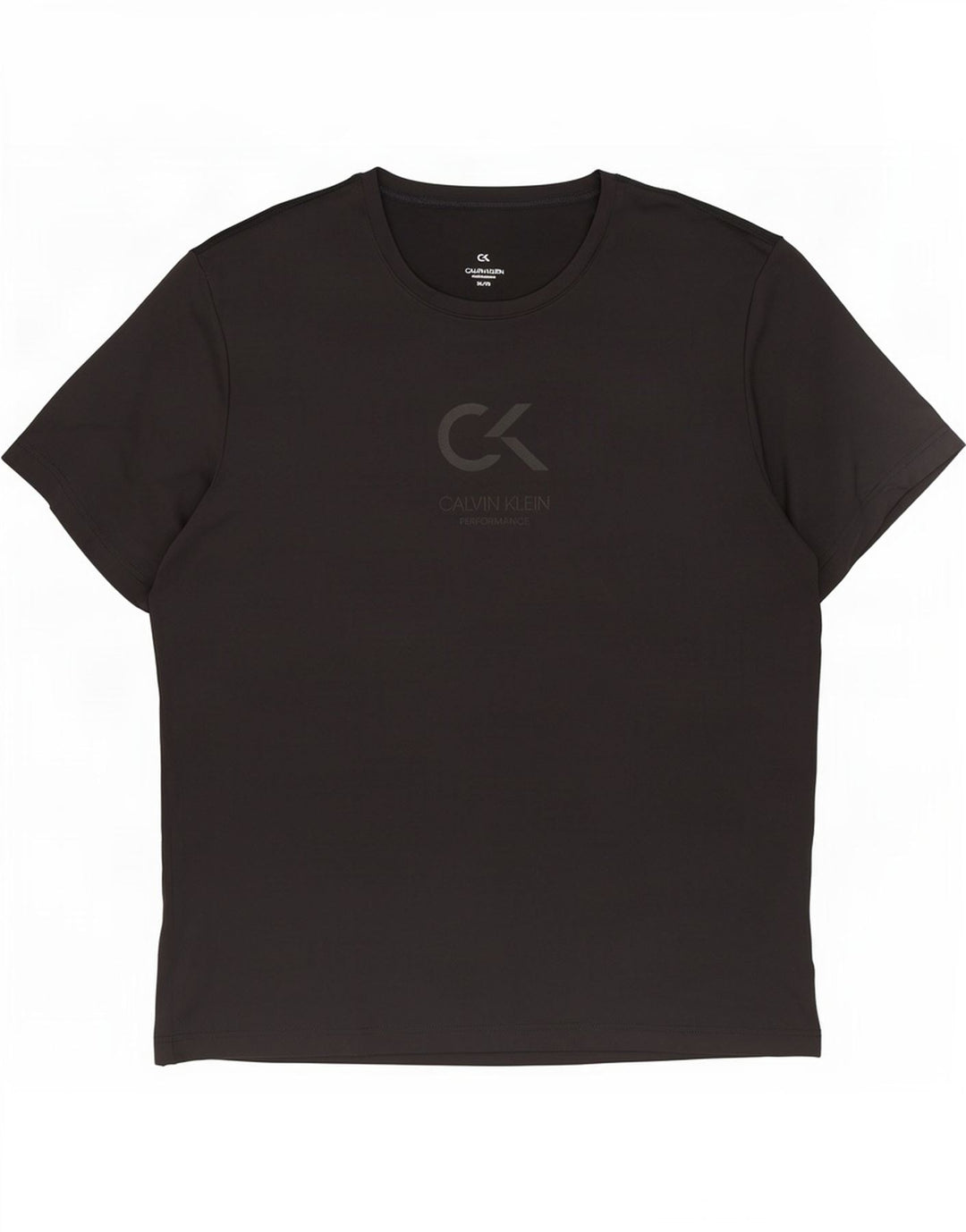 Calvin Klein Mens Graphic T-Shirt Top XL Black Polyester