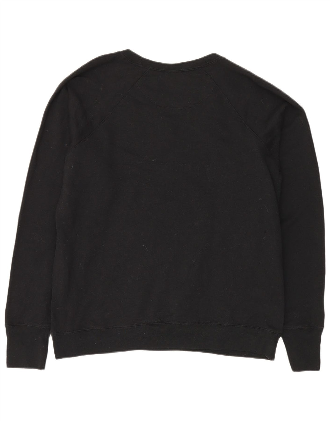 CHAMPION Womens Oversized Graphic Sweatshirt Jumper UK 18 XL Black