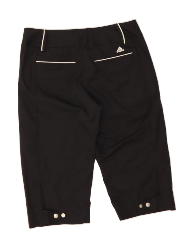 ADIDAS Womens Climalite Bermuda Sport Shorts UK 6 XS Black Polyester Vintage Adidas and Second-Hand Adidas from Messina Hembry 