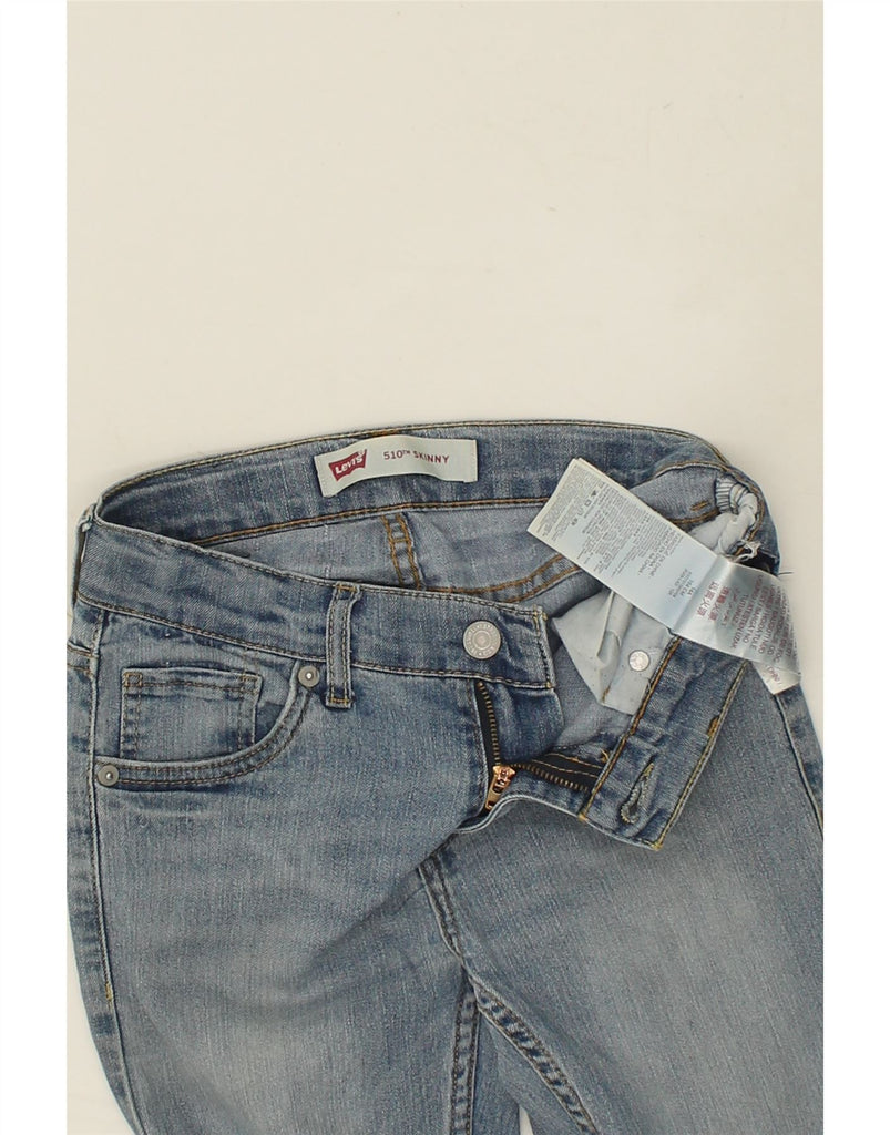 LEVI'S Boys 510 Skinny Jeans 13-14 Years W26 L29 Blue Cotton | Vintage Levi's | Thrift | Second-Hand Levi's | Used Clothing | Messina Hembry 