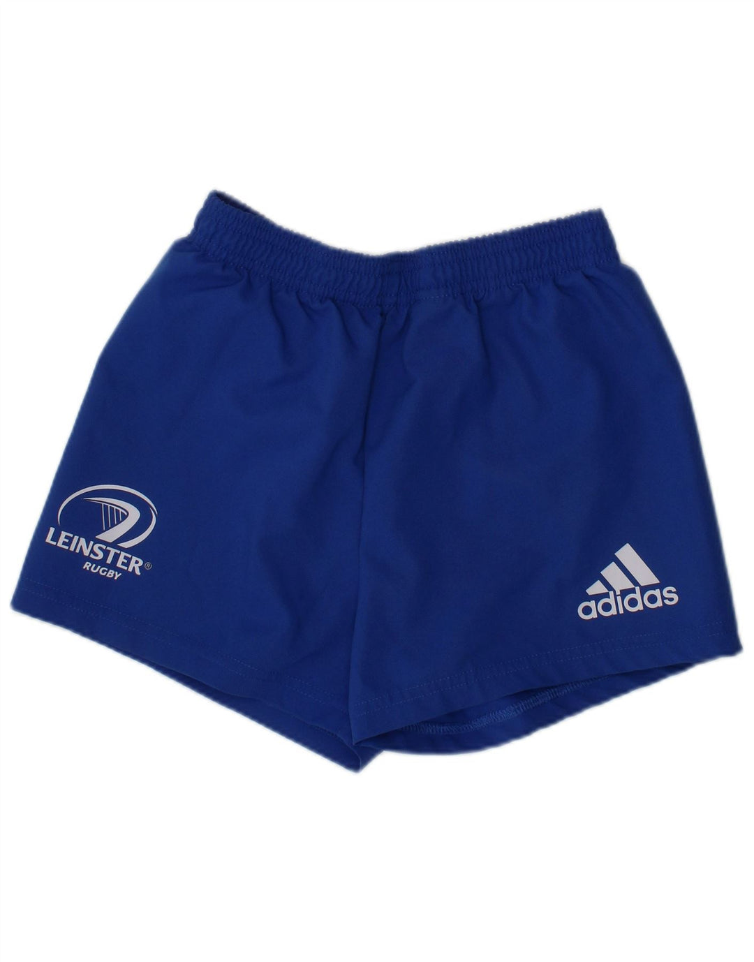 ADIDAS Boys Leinster Rugby Sport Shorts 5-6 Years  Blue Polyester