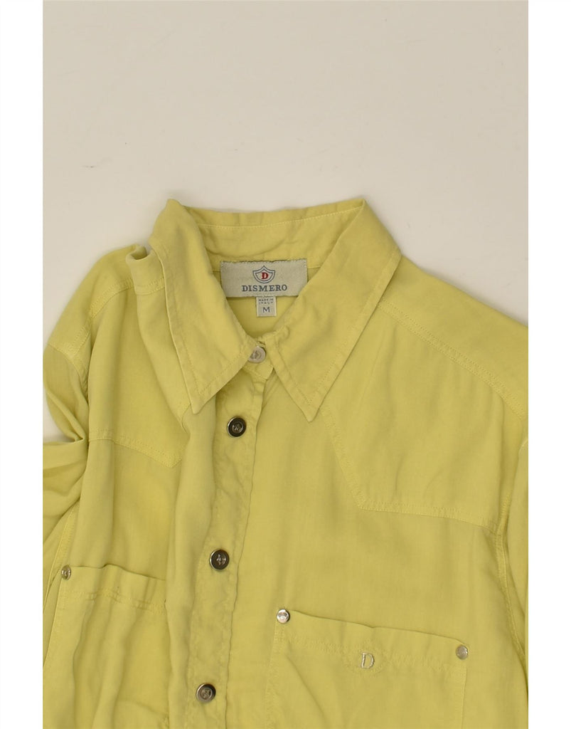 DISMERO Womens Shirt UK 14 Medium Yellow | Vintage DISMERO | Thrift | Second-Hand DISMERO | Used Clothing | Messina Hembry 