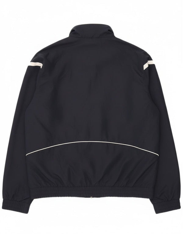 Lotto Mens Tracksuit Top Jacket XL Navy Blue Colourblock Polyester