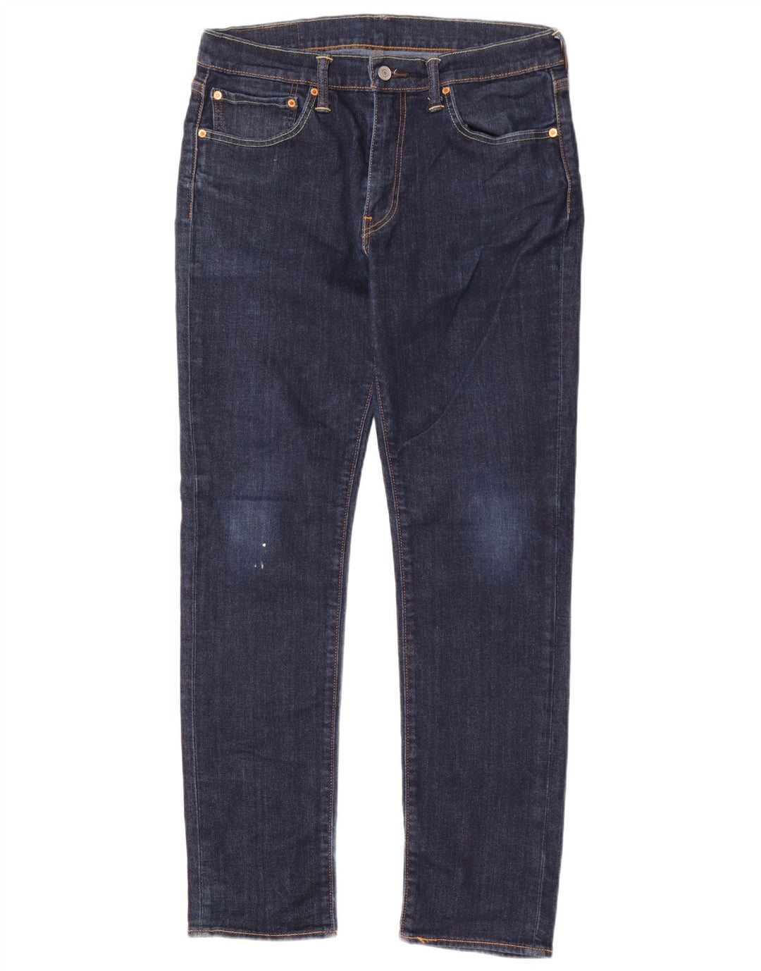 Levi's Mens 511 Slim Jeans W34 L32 Navy Blue Cotton
