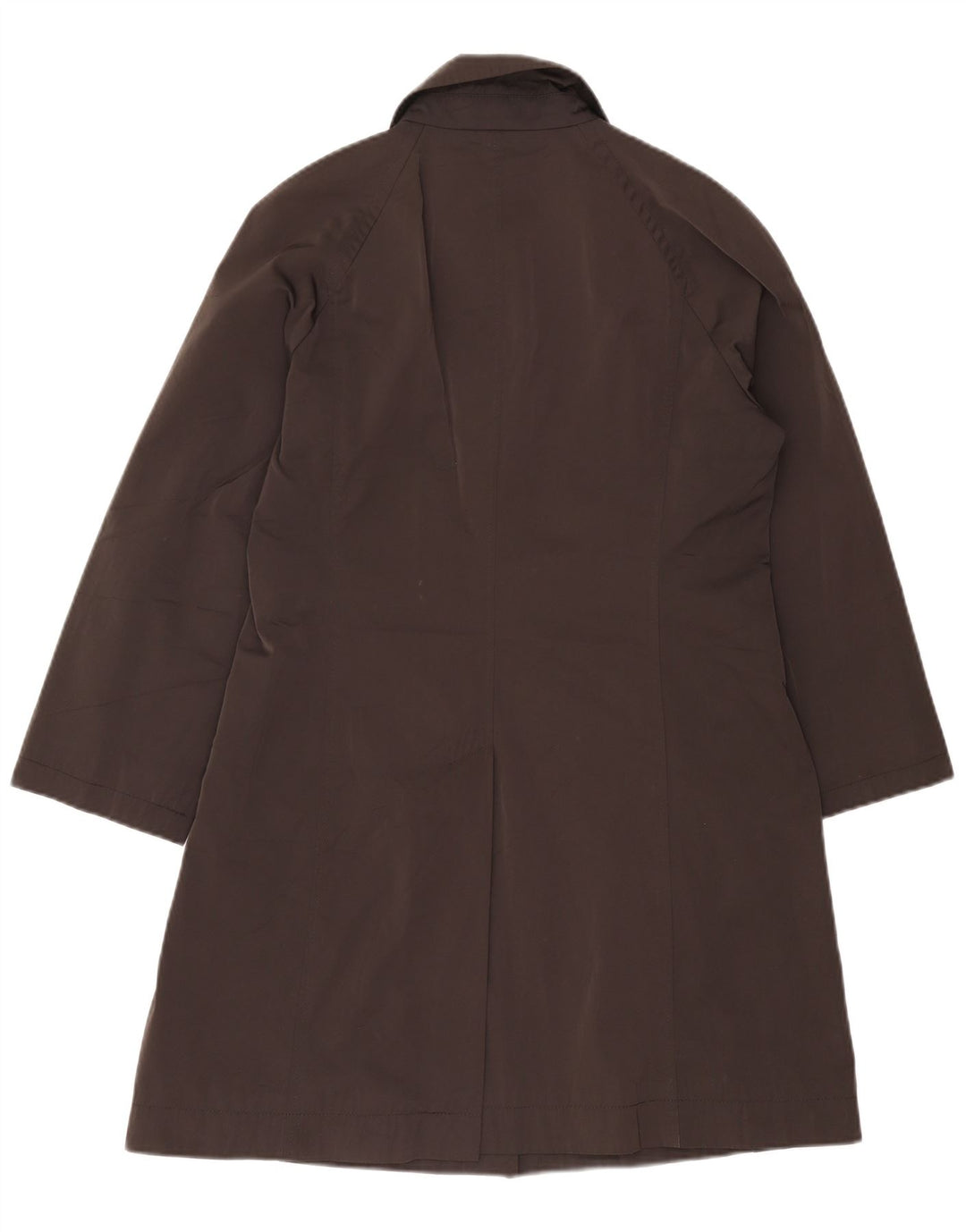 Hugo Boss Womens Trench Coat UK 14 Medium Grey Polyester